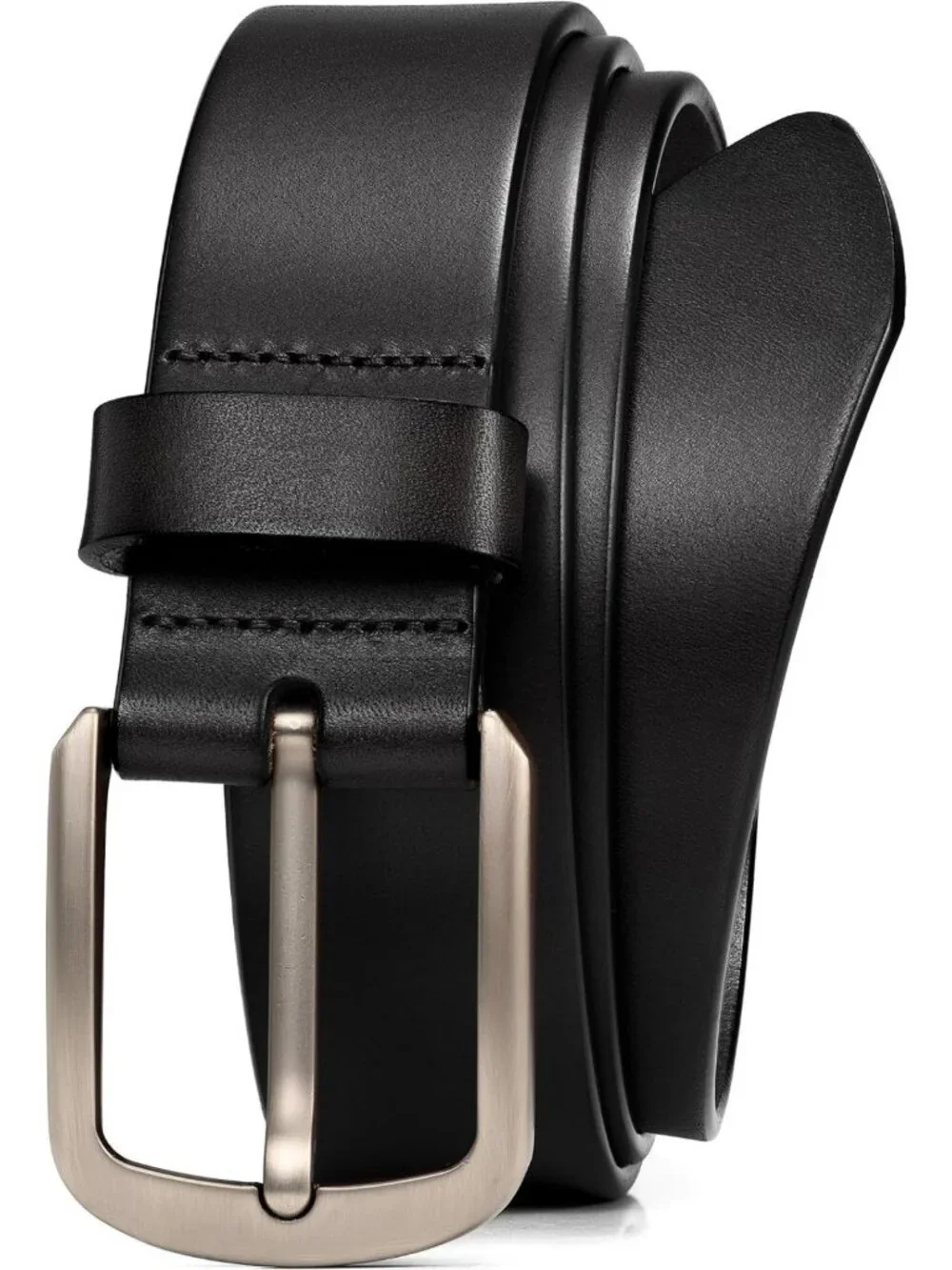 1.5” Full Grain Leather Belt for Men - 100% Italian Real Leather, Gift Boxed